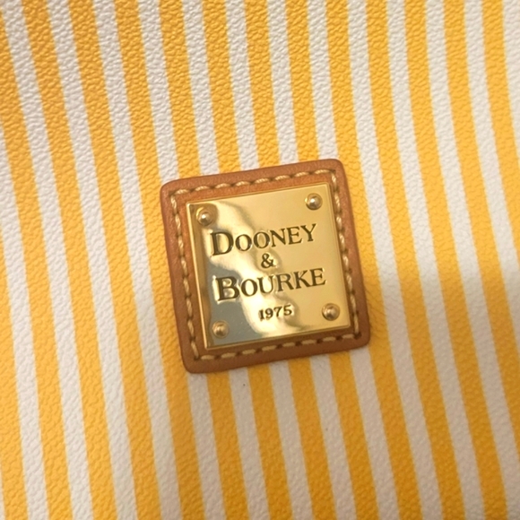 Dooney & Bourke Yellow Tan Satchel